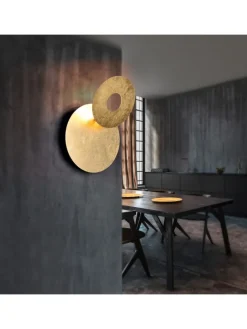 Wandleuchte MIO in goldfarbig