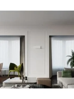 Wandleuchte PALNA in weiss H 15cm