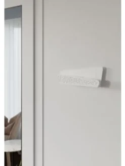 Wandleuchte PALNA in weiss H 15cm