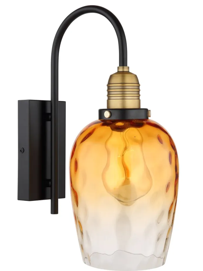 Wandleuchte "SALVY" in black