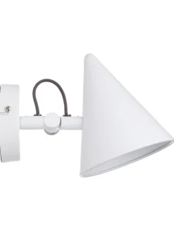 Wandleuchte SCANDICE in Weiß