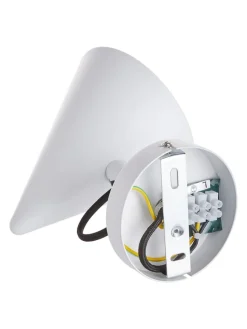 Wandleuchte SCANDICE in Weiß