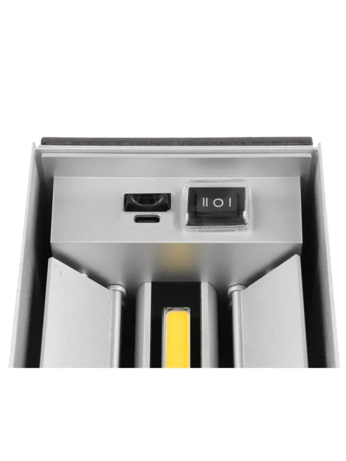 Wandleuchte TALENT in titanfarbig