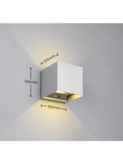 Wandleuchte TALENT in titanfarbig