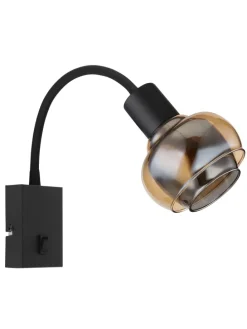 Wandleuchte "TOKKI" in black