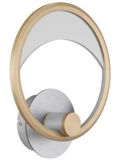 Wandleuchte "UMBRA" in silver