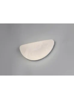 Wandleuchte UMBRIA in alabasterfarbig