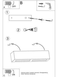 Wandleuchte VEGA in Keramik weiß rechteckig moderne lampe E27 LED NICE LAMPS