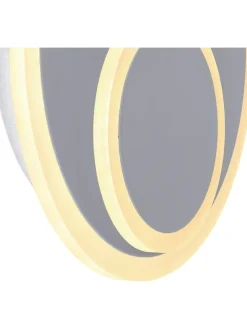 Wandleuchte "VILLA" in silver