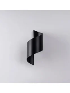 Wandleuchte ZUREA Schwarz H 55