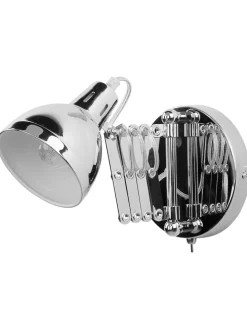 Wandleuchten HARRINGTON in Silber - (W) 11 x (H) 15 x (L) 46 cm