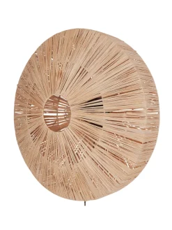 Wandleuchten LUMUT in /Schwarz - (W) 48 x (H) 48 x (L) 20 cm