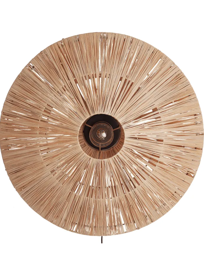 Wandleuchten LUMUT in /Schwarz - (W) 48 x (H) 48 x (L) 20 cm