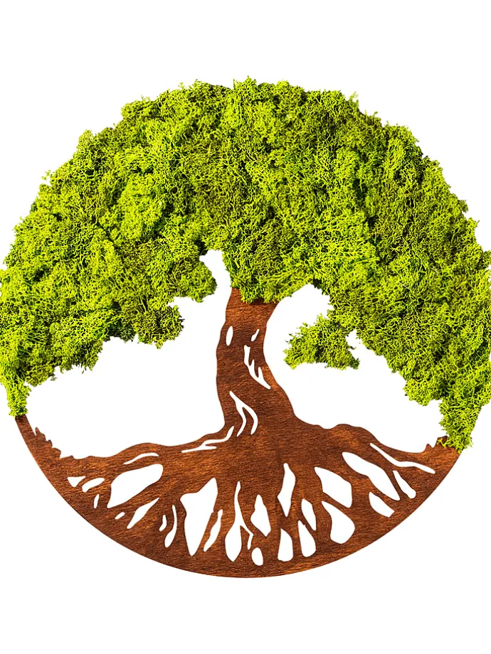 Wandobjekt "Tree of Life 3" - Ø 44 cm