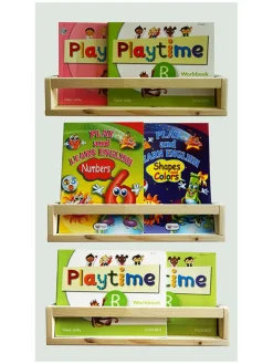 Wandregal "Montessori" in Natur - (L)50 x (H)9 x (T)9 cm