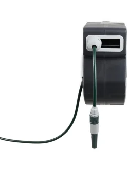 Wandschlauchbox in Anthrazit - (B)45 x (H)35,5 x (T)21 cm