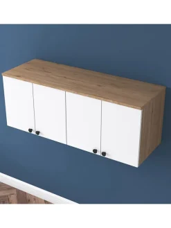 Wandschrank - (B)120 x (H)46,8 x (T)42,5 cm