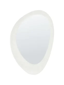 Wandspiegel AUDES in Weiß - (W) 60 x (H) 90 x (L) 4 cm