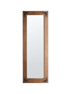 Wandspiegel BLOSVILLE in Braun - (W) 58 x (H) 164 x (L) 5 cm