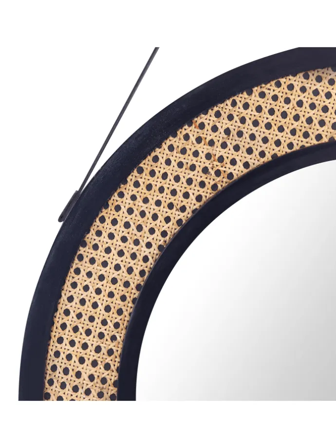 Wandspiegel CAMBRAI in /Schwarz - (W) 70 x (H) 104 x (L) 3 cm