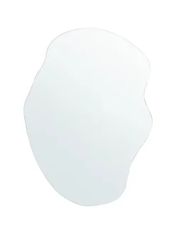 Wandspiegel FALAISE in Silber - (W) 50 x (H) 70 x (L) 1 cm