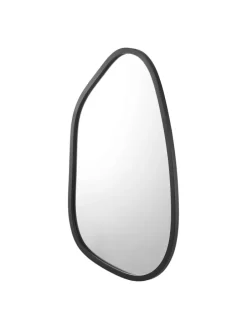 Wandspiegel Filiano in Schwarz (B)58cm (H)80cm (T)1.8cm