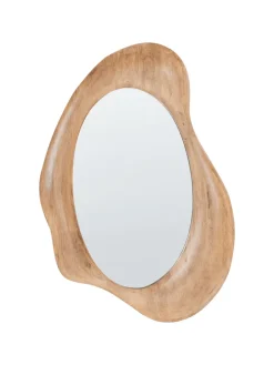 Wandspiegel HOURTIN in Braun - (W) 68 x (H) 100 x (L) 3 cm