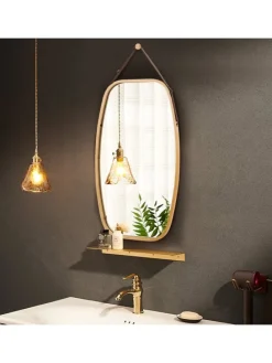 Wandspiegel in Beige