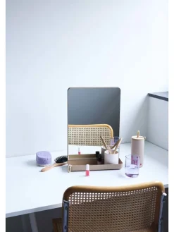 Wandspiegel in Beige - (B)30 x (H)45 cm