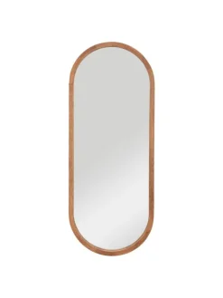 Wandspiegel in braun