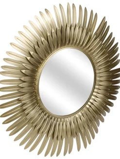 Wandspiegel in Gold - Ø 55 cm