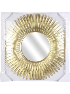 Wandspiegel in Gold - Ø 55 cm