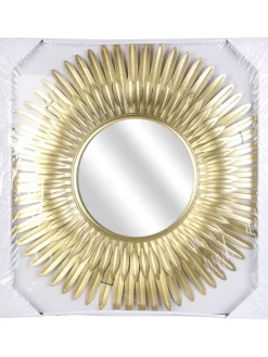 Wandspiegel in Gold - Ø 55 cm