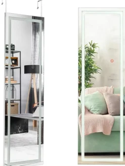 Wandspiegel in Weiß