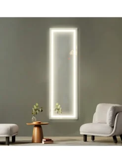 Wandspiegel in Weiß