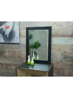 Wandspiegel L86, Schwarz