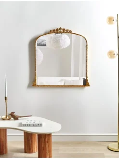 Wandspiegel LIVRY in Gold - (W) 71 x (H) 71 x (L) 3 cm