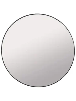 Wandspiegel "Miro" in Schwarz - Ø 110 cm