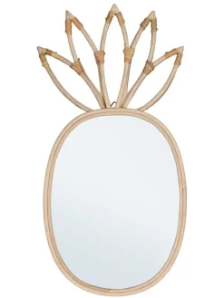 Wandspiegel ''Mozambico'' in Beige - (B)26 x (H)54 cm