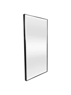 Wandspiegel Novoli in Schwarz (H)100cm (B)50cm