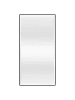 Wandspiegel Novoli in Schwarz (H)100cm (B)50cm