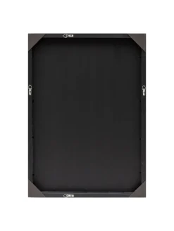 Wandspiegel Novoli in Schwarz (H)70cm (B)50cm