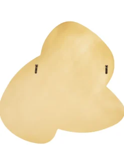 Wandspiegel TAILLY in Schwarz/Gold - (W) 99 x (H) 89 x (L) 2 cm