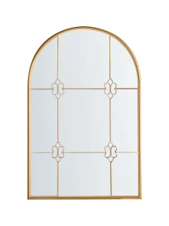 Wandspiegel THULAY in Gold - (W) 65 x (H) 99 x (L) 3 cm