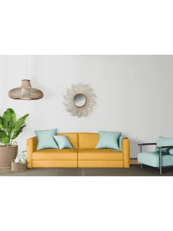 Wandspiegel WALLMIRRORSUN in Gold