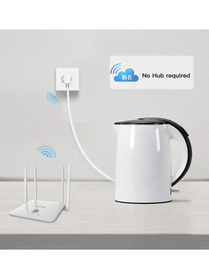 Wandsteckdose "R4054" in Weiß