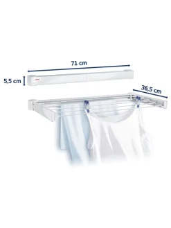 Wandtrockner "Telegant 30 Protect" in Weiß - (L)71 cm