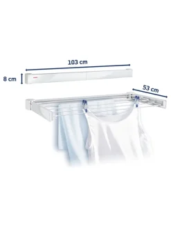 Wandtrockner "Telegant 72 Protect" in Weiß - (L)103 cm