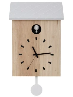 Wanduhr "CLOCKY" in brown