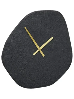 Wanduhr "Vienna" in Schwarz - (B)38 x (H)45 cm